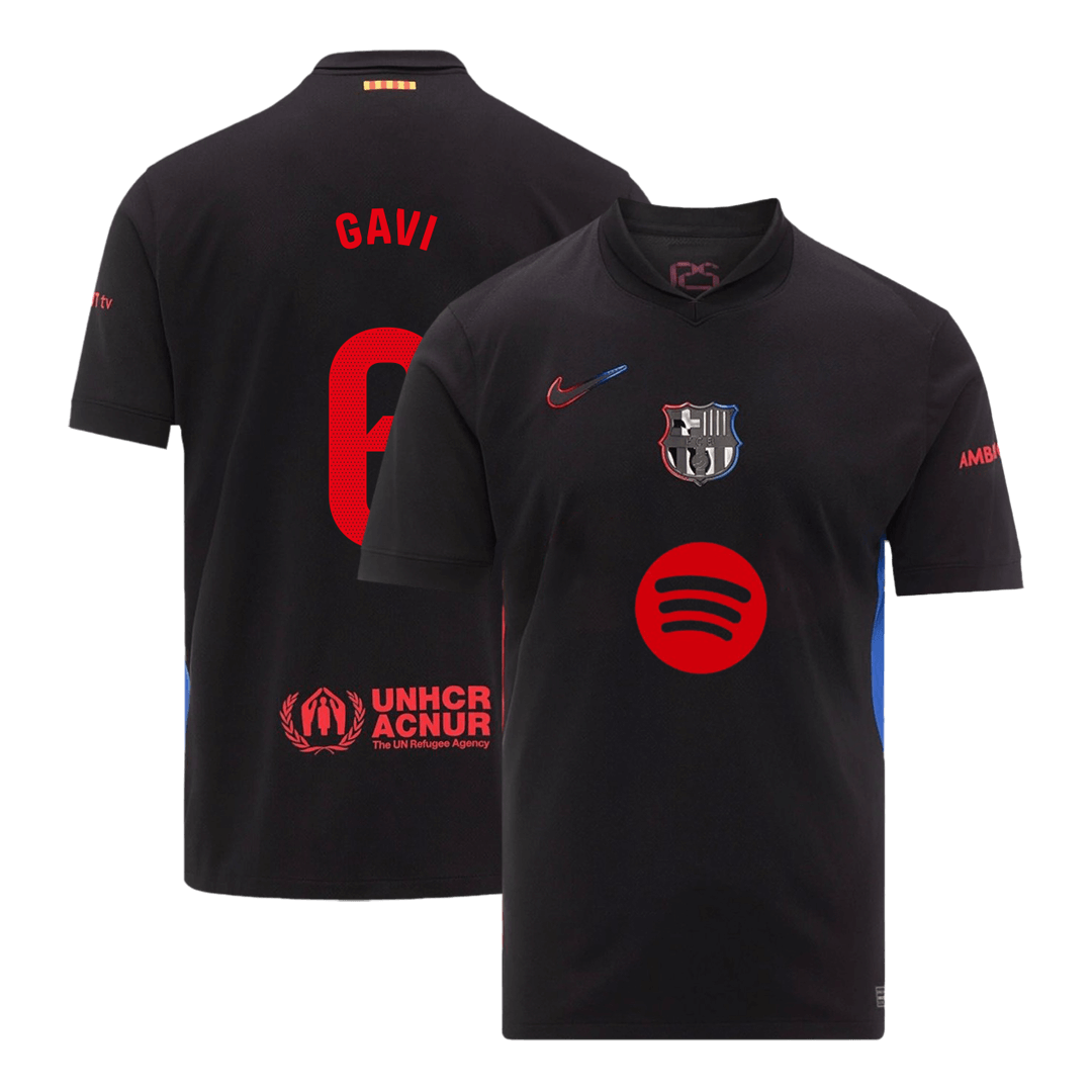 GAVI #6 Barcelona Away  Soccer Jersey 2024/25 Top Soccer Jerseys Store