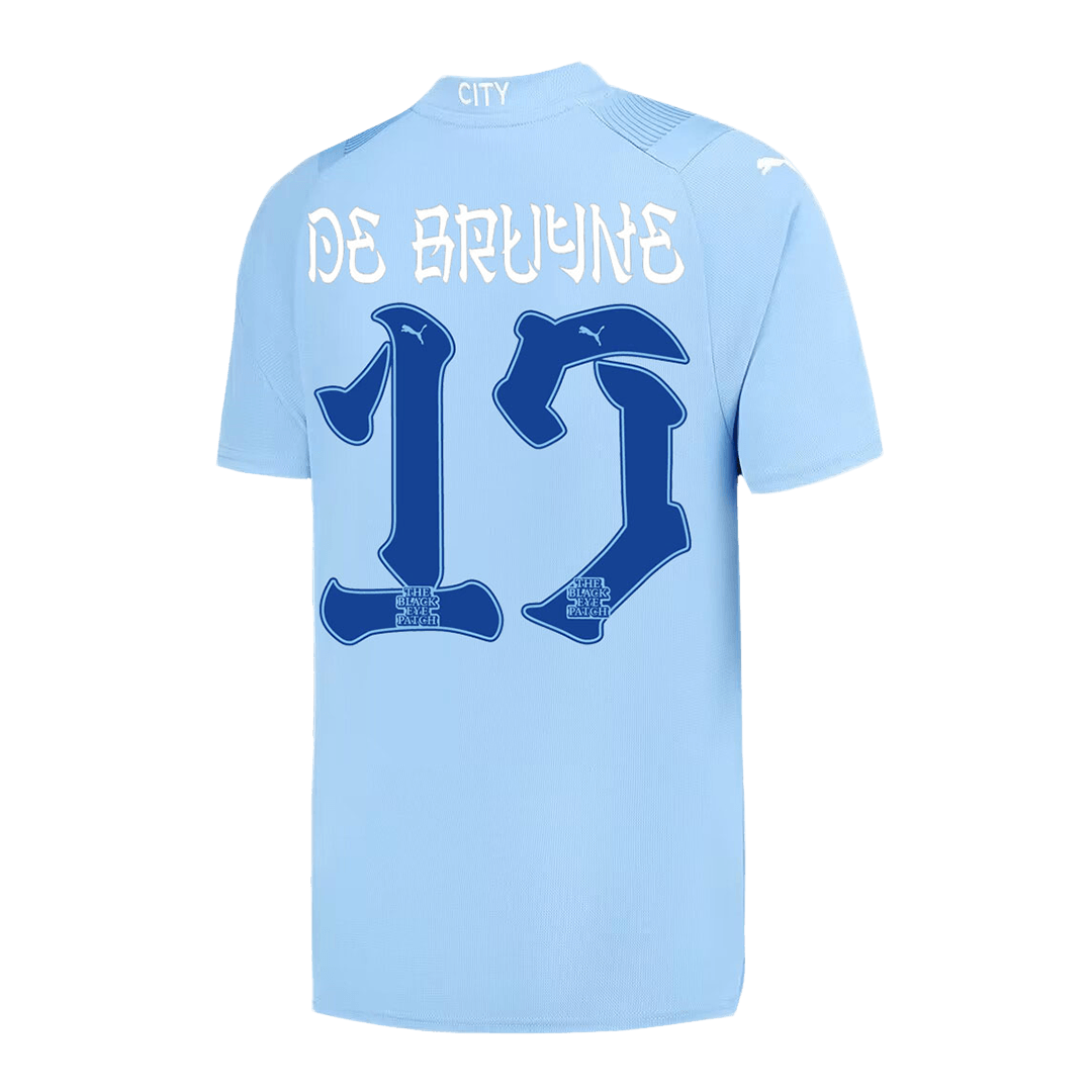 DE BRUYNE #17 Manchester City Japanese Tour Printing Home  Soccer Jersey 2023/24 Top Soccer Jerseys Store