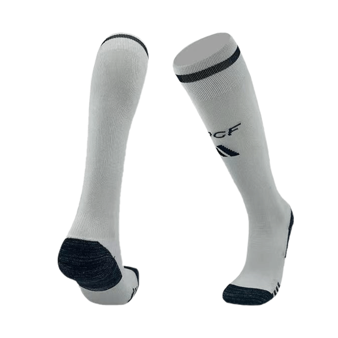 Kid's Real Madrid Home Soccer Jersey Kit(Jersey+Shorts+Socks) 2024/25 Top Soccer Jerseys Store