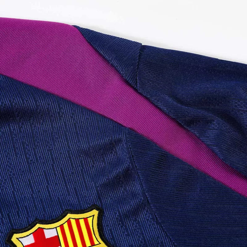 Barcelona 1/4 Zip Training Kit (Jacket + Pants) 2025/26 - Navy