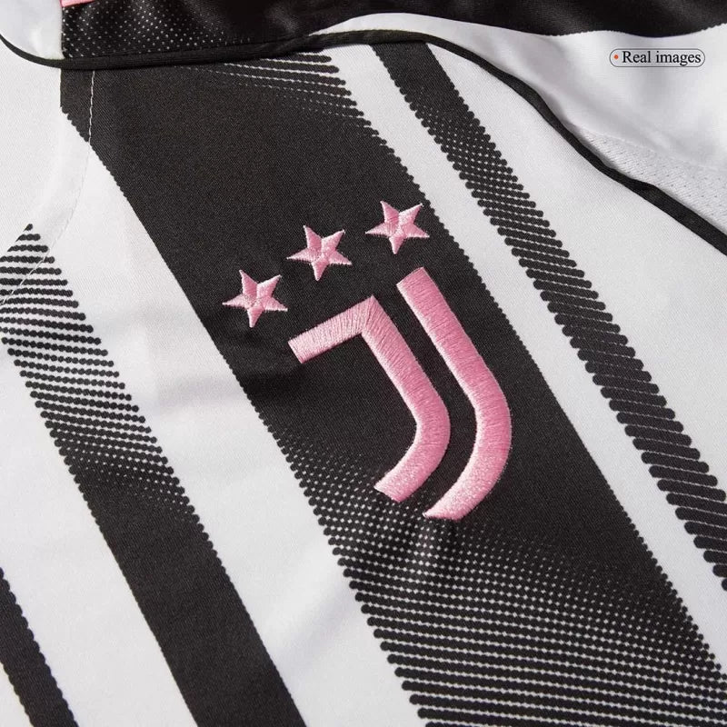 Juventus Home Soccer Jersey Kit(Jersey+Shorts) 2025/26