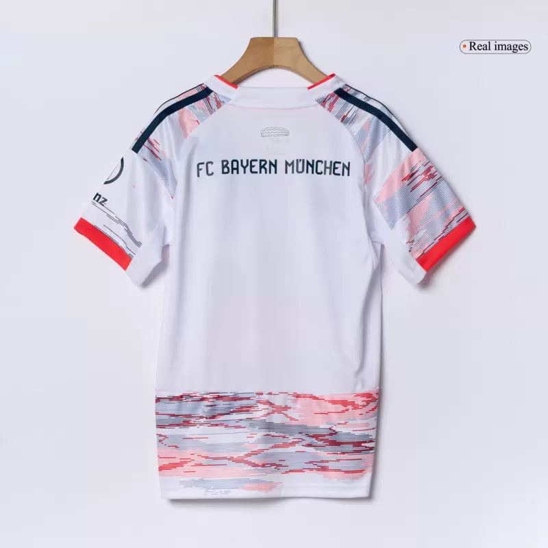 Kid's Bayern Munich Away Soccer Jersey Kit(Jersey+Shorts+Socks) 2025/26