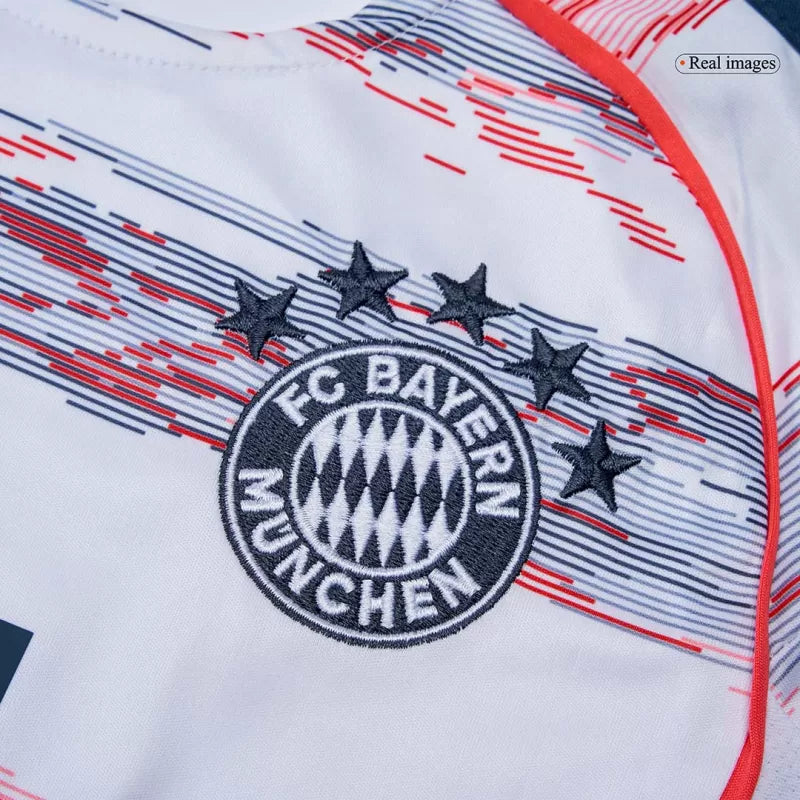 Kid's Bayern Munich Away Soccer Jersey Kit(Jersey+Shorts+Socks) 2025/26