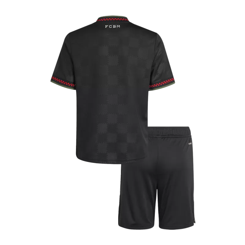 Kid's Bayern Munich Third Away Soccer Jersey Kit(Jersey+Shorts) 2025/26