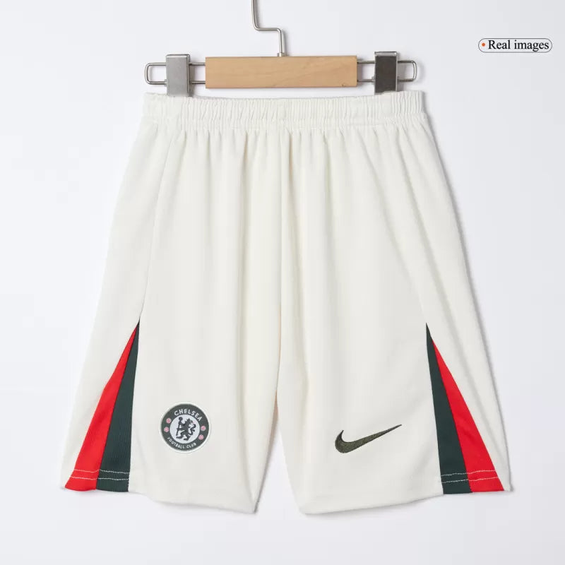 Kid's Chelsea Away Soccer Jersey Kit(Jersey+Shorts) 2025/26