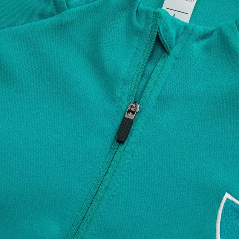 Kids Liverpool 1/4 Zip Training Jacket Kit (Jacket+Pants) 2025/26 - Green