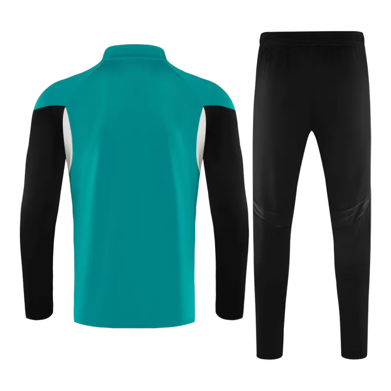 Kids Liverpool 1/4 Zip Training Jacket Kit (Jacket+Pants) 2025/26 - Green