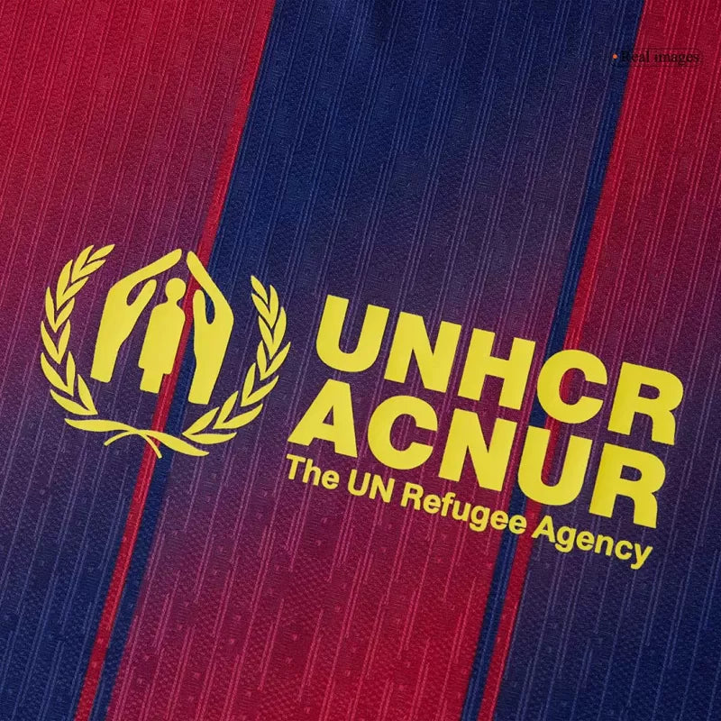 Player Version Barcelona Lewandowski #9 Home 2025/26 Soccer Jersey -  La Liga