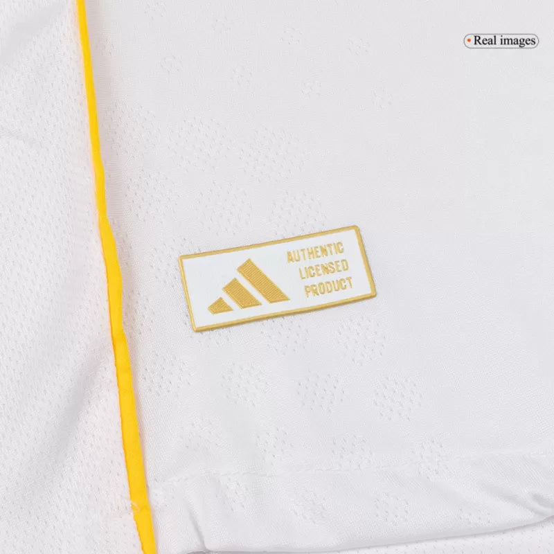 Player Version Real Madrid Home Long Sleeve Soccer Jersey 2025/26