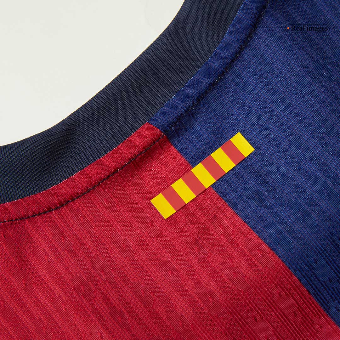 Player Version Barcelona Home  Soccer Jersey 2024/25 - COLDPLAY Top Soccer Jerseys Store
