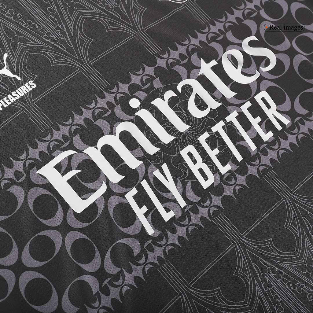 AC Milan X Pleasures Fourth Away  Soccer Jersey 2023/24 Top Soccer Jerseys Store