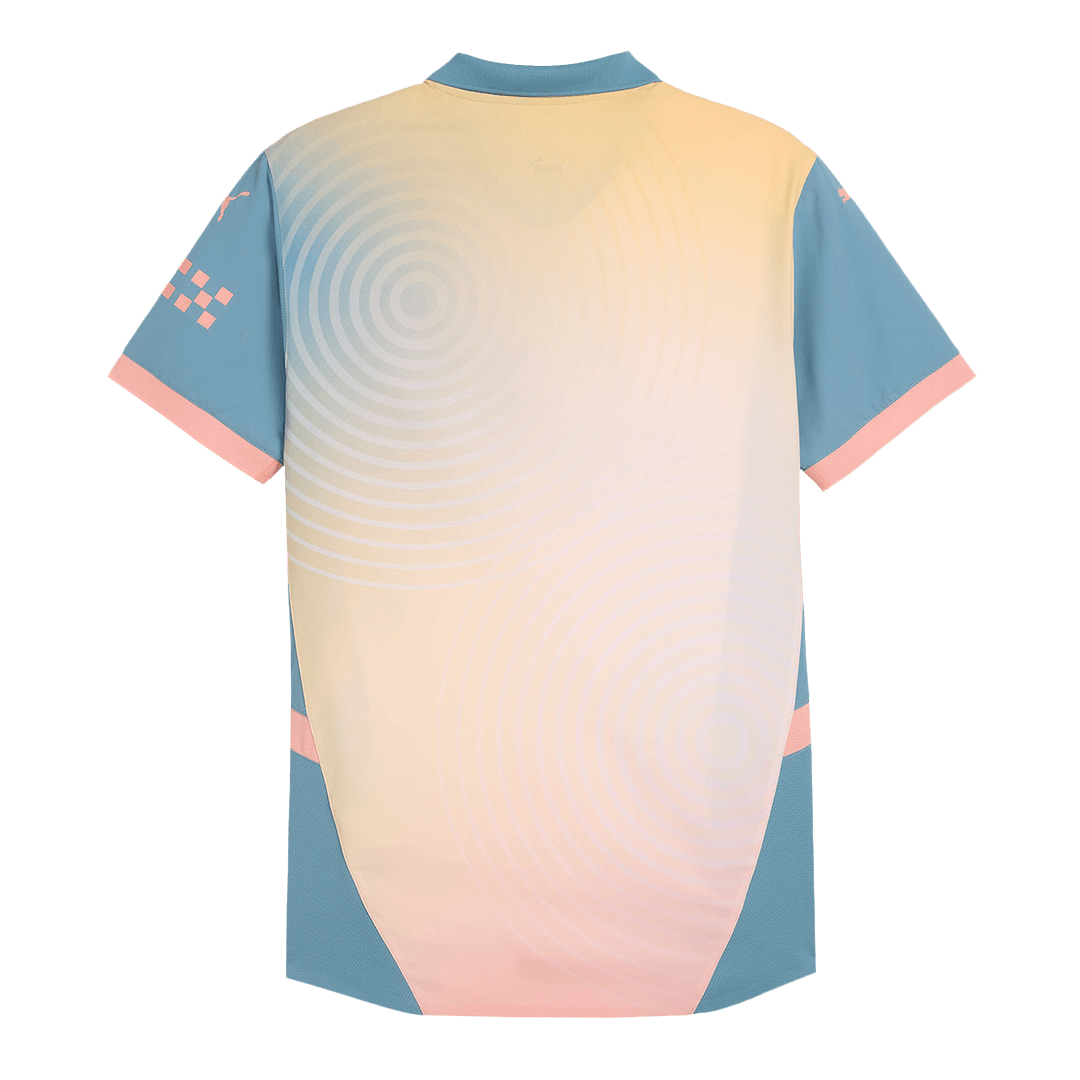 Player Version Manchester City Fourth Away  Soccer Jersey 2024/25- Definitely City (UCL) Top Soccer Jerseys Store