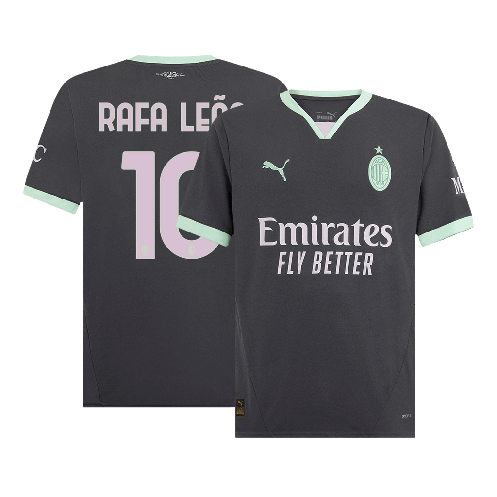 Rafael Leão #10 AC Milan Third Away  Soccer Jersey 2024/25 Top Soccer Jerseys Store