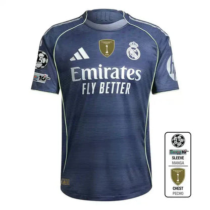 Player Version Real Madrid Away Soccer Jersey 2025/26 Top Soccer Jerseys Store