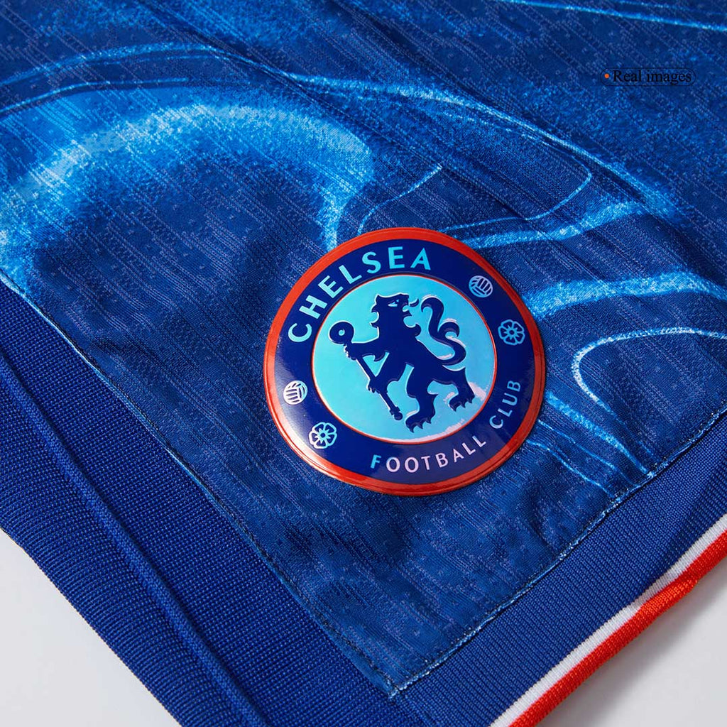 Player Version Chelsea Home Soccer Shorts 2024/25 Top Soccer Jerseys Store