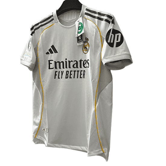 Player Version Real Madrid 2025/26 Home Soccer Jersey-Pre-Order Now (Ships After Official Release)