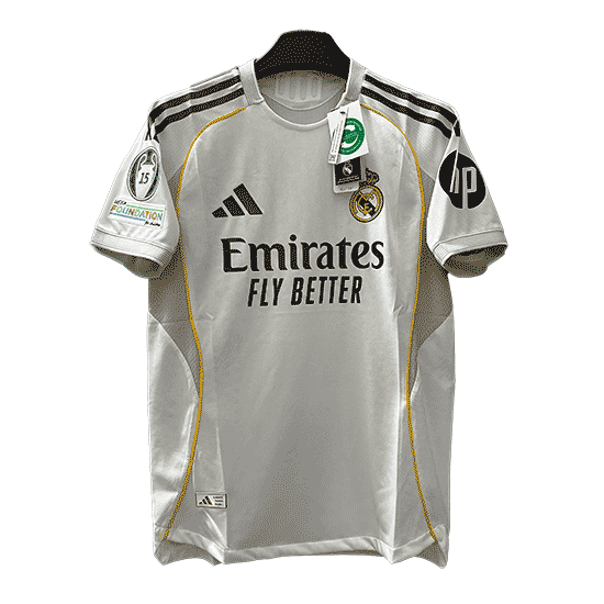 Real Madrid 2025/26 Home Soccer Jersey-Pre-Release Edition (In Stock)