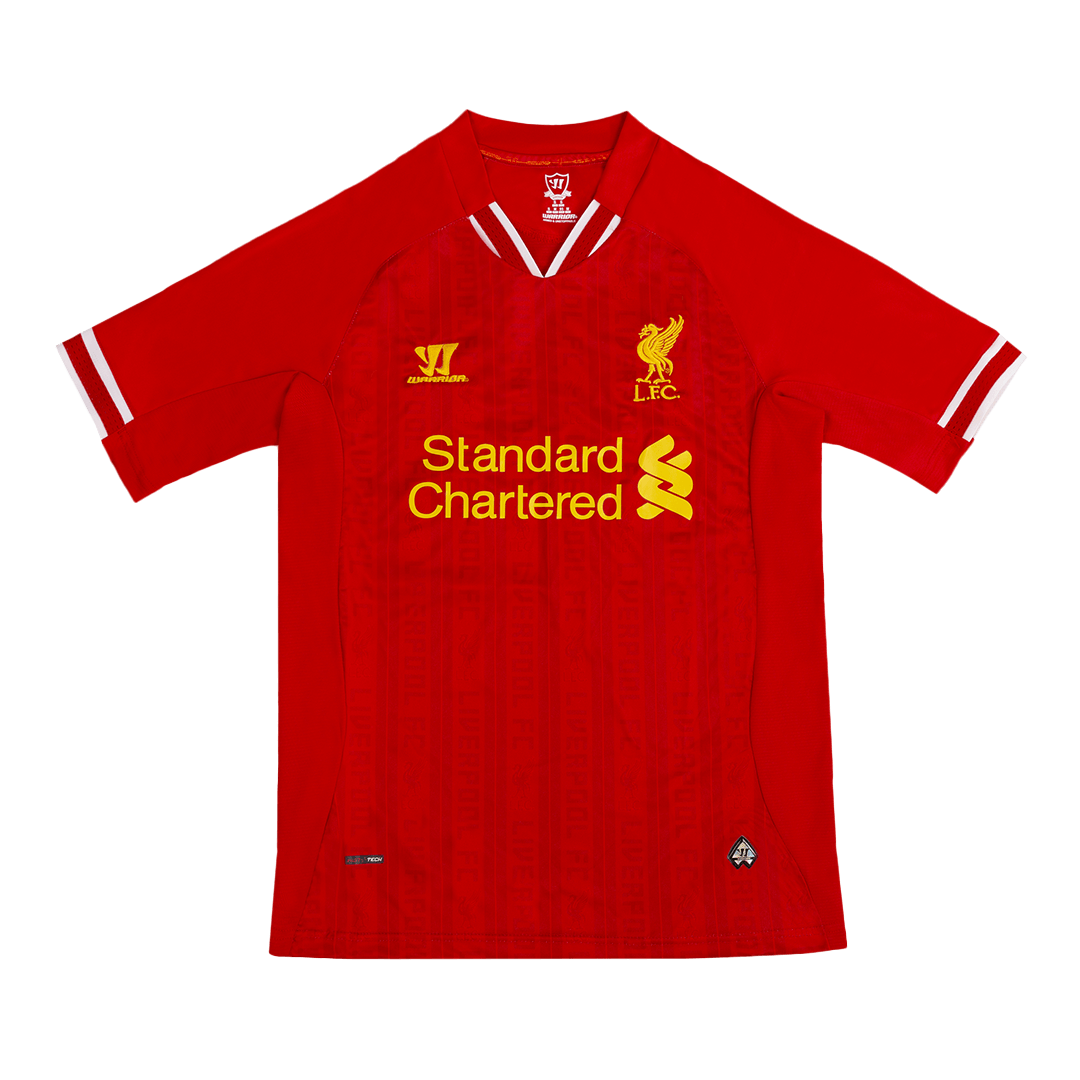 Retro SUAREZ #7 2013/14 Liverpool Home  Soccer Jersey Top Soccer Jerseys Store