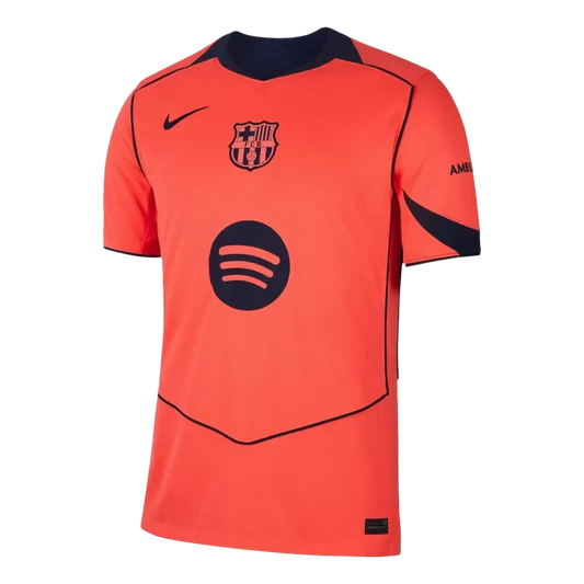 Barcelona Third Away Soccer Jersey 2025/26- Spotify Logo Without Text Top Soccer Jerseys Store