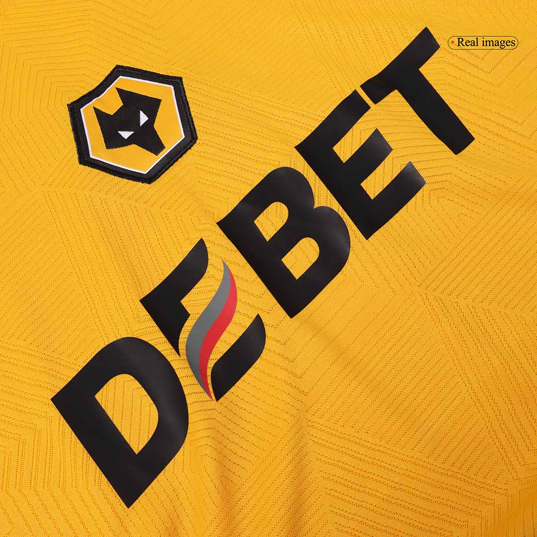 Wolverhampton Wanderers Home  Soccer Jersey 2024/25 Top Soccer Jerseys Store