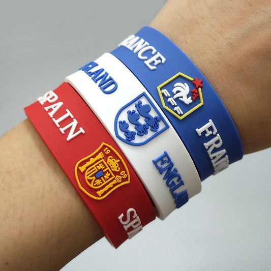 Classic Sports Silicone Bracelet topsoccerjerseys.com