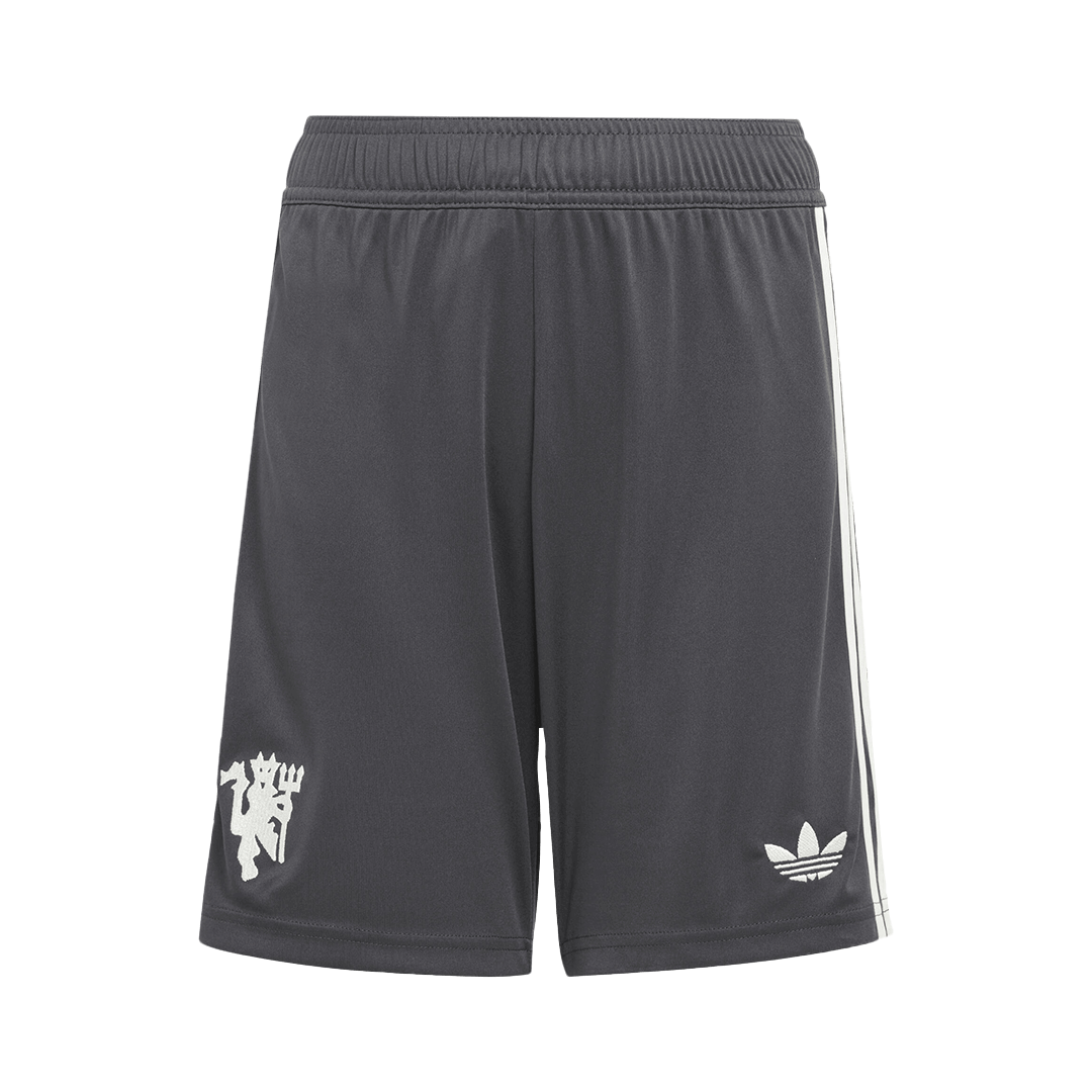 Manchester United Third Away  Soccer Jersey Kit(Jersey+Shorts) 2024/25 Top Soccer Jerseys Store