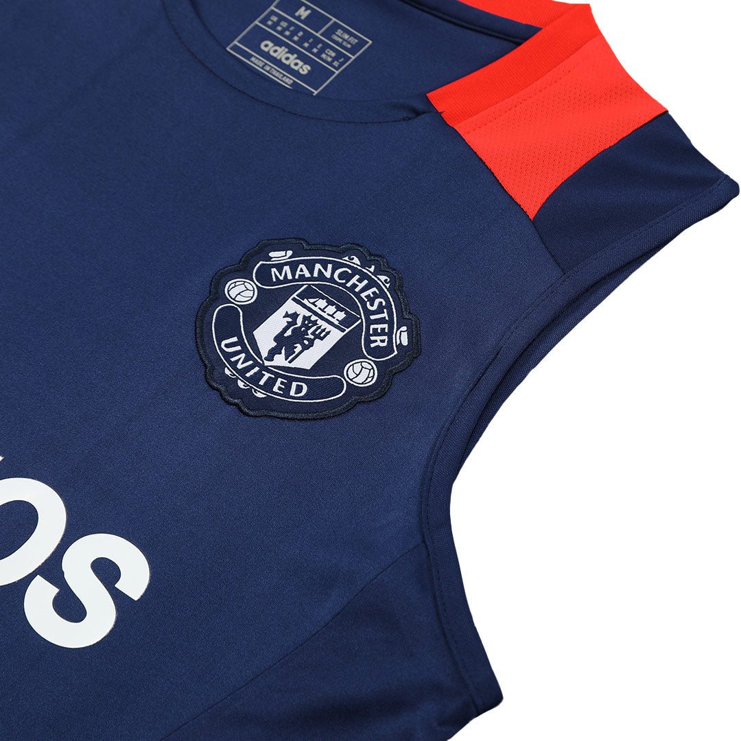 Manchester United Pre-Match  Soccer Jersey Vest Kit(Jersey+Shorts) 2024/25 Top Soccer Jerseys Store