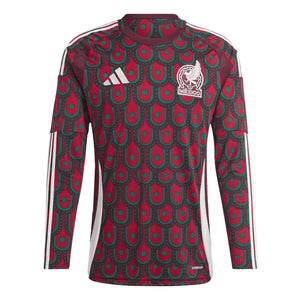 Men's Mexico Home Long Sleeve Soccer Jersey Copa América 2024 Top Soccer Jerseys Store