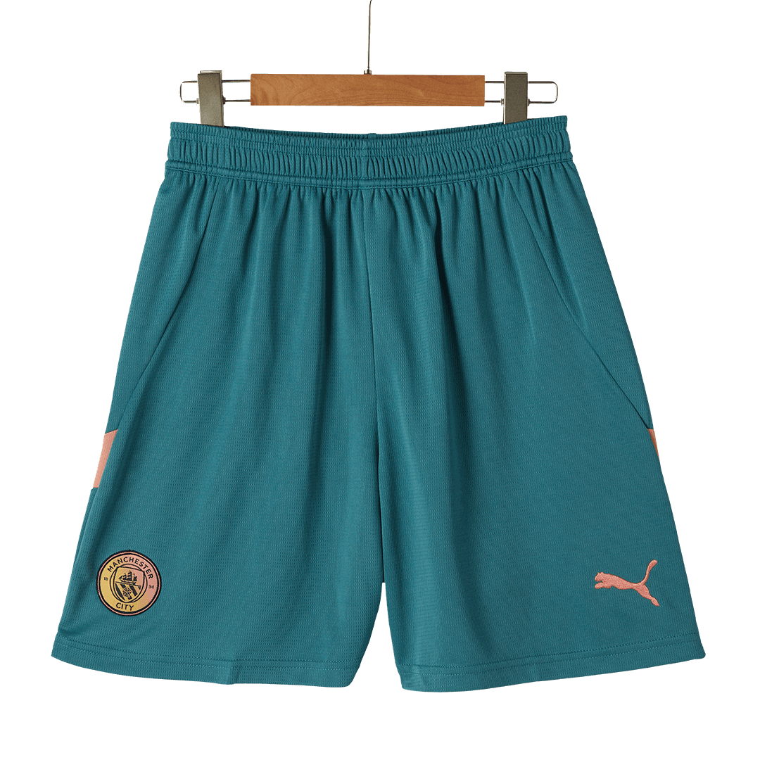 Manchester City Fourth Away  Soccer Jersey Kit(Jersey+Shorts) 2024/25 - Definitely City Top Soccer Jerseys Store