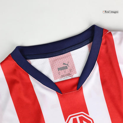 Player Version Chivas Home  Soccer Jersey 2024/25 Top Soccer Jerseys Store