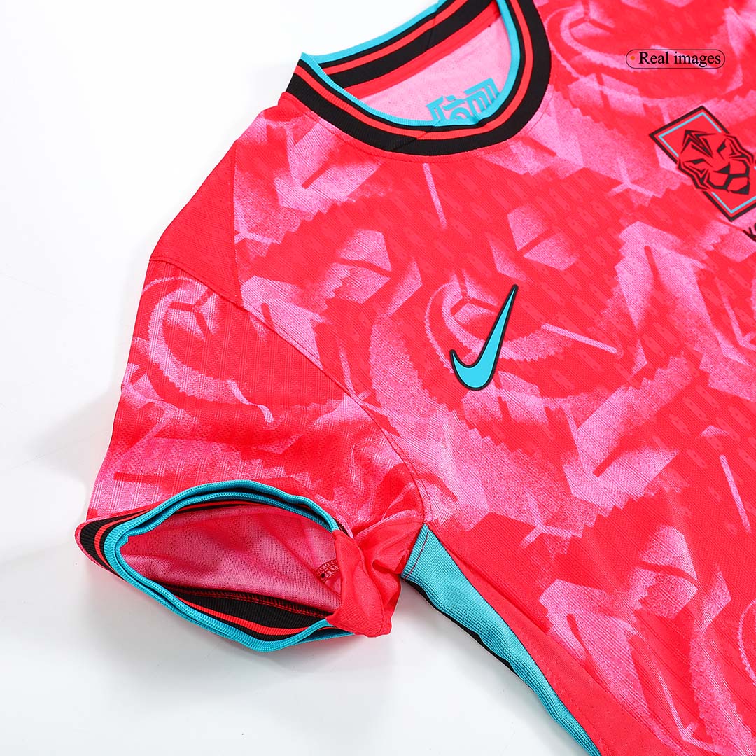 Player Version South Korea Home Soccer Jersey 2024 topsoccerjerseys.com