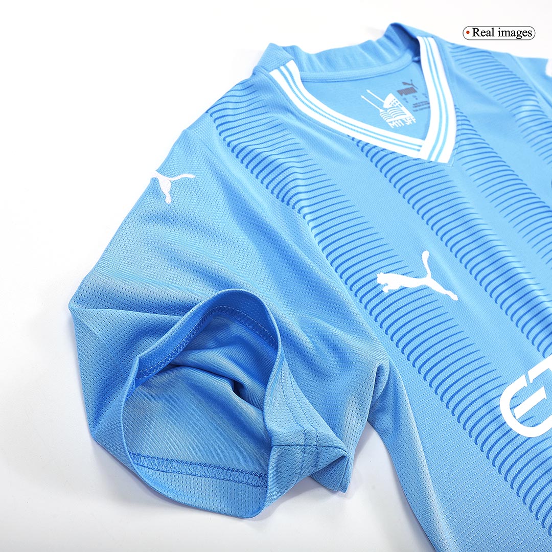 HAALAND #9 Manchester City Home  Soccer Jersey 2023/24 Top Soccer Jerseys Store