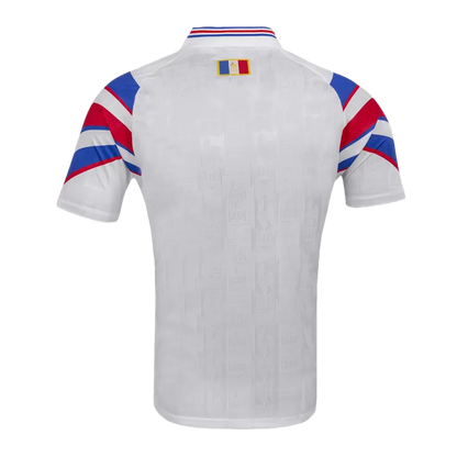 France Away Retro Soccer Jersey 1996