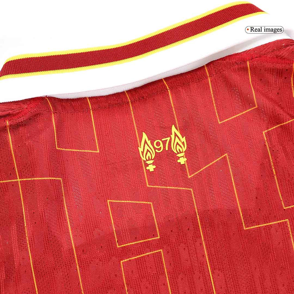 Player Version M.SALAH #11 Liverpool Home  Soccer Jersey 2024/25 Top Soccer Jerseys Store