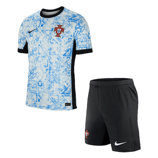 Men's Portugal Away Jersey (Jersey+Shorts) Kit Euro 2024 Go Game Wear