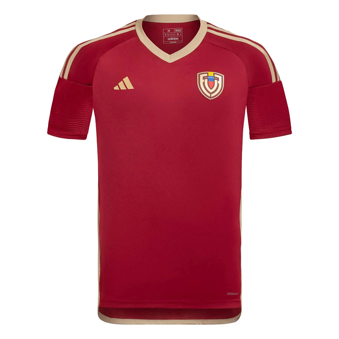 Men's Venezuela Home Soccer Jersey Copa América 2024 topsoccerjerseys.com