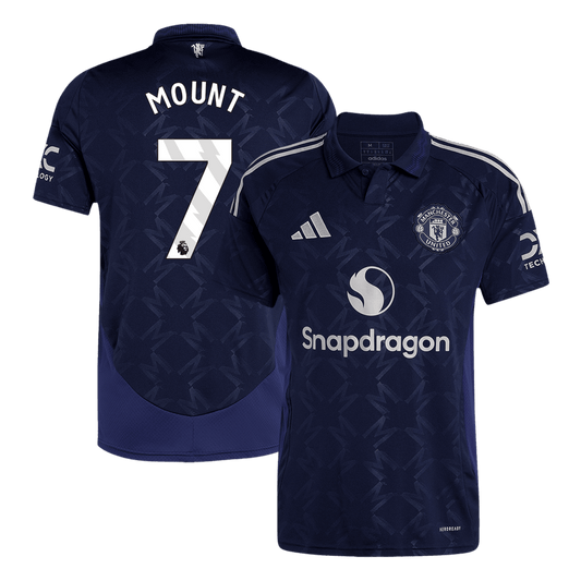 MOUNT #7 Manchester United Away  Soccer Jersey 2024/25 Top Soccer Jerseys Store
