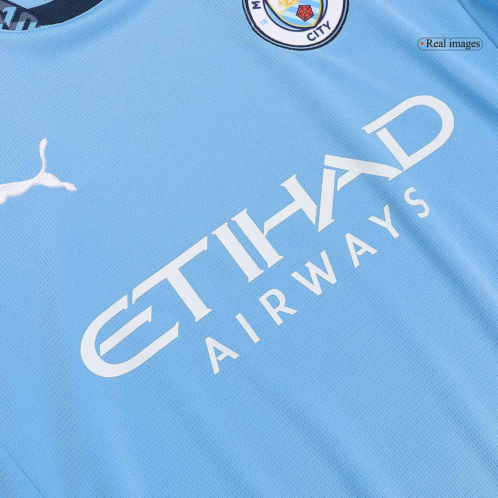 HAALAND #9 Manchester City Home  Soccer Jersey 2024/25 - UCL Top Soccer Jerseys Store