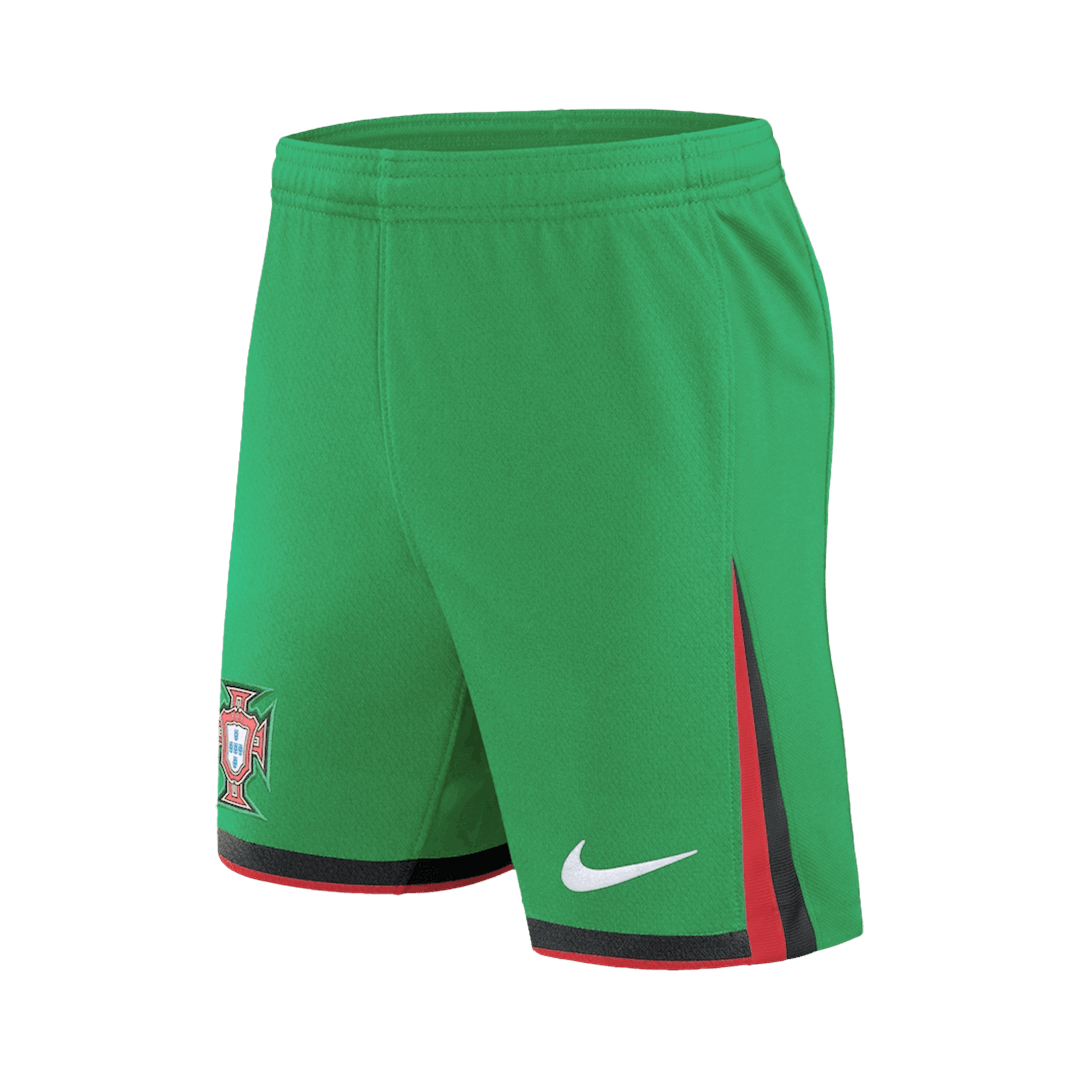 Portugal Home Soccer Shorts Euro 2024 Go Game Wear