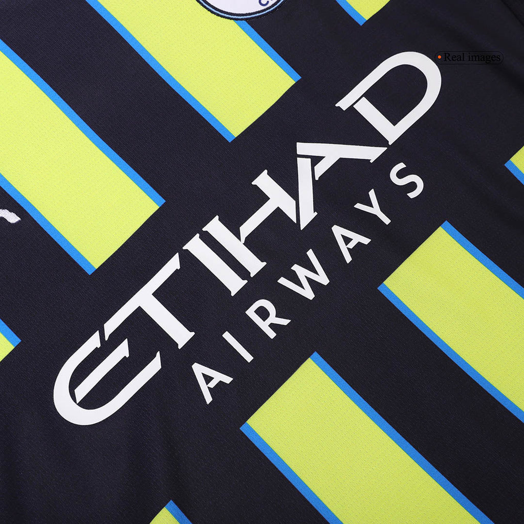 HAALAND #9 Manchester City Away  Soccer Jersey 2024/25 - UCL Top Soccer Jerseys Store