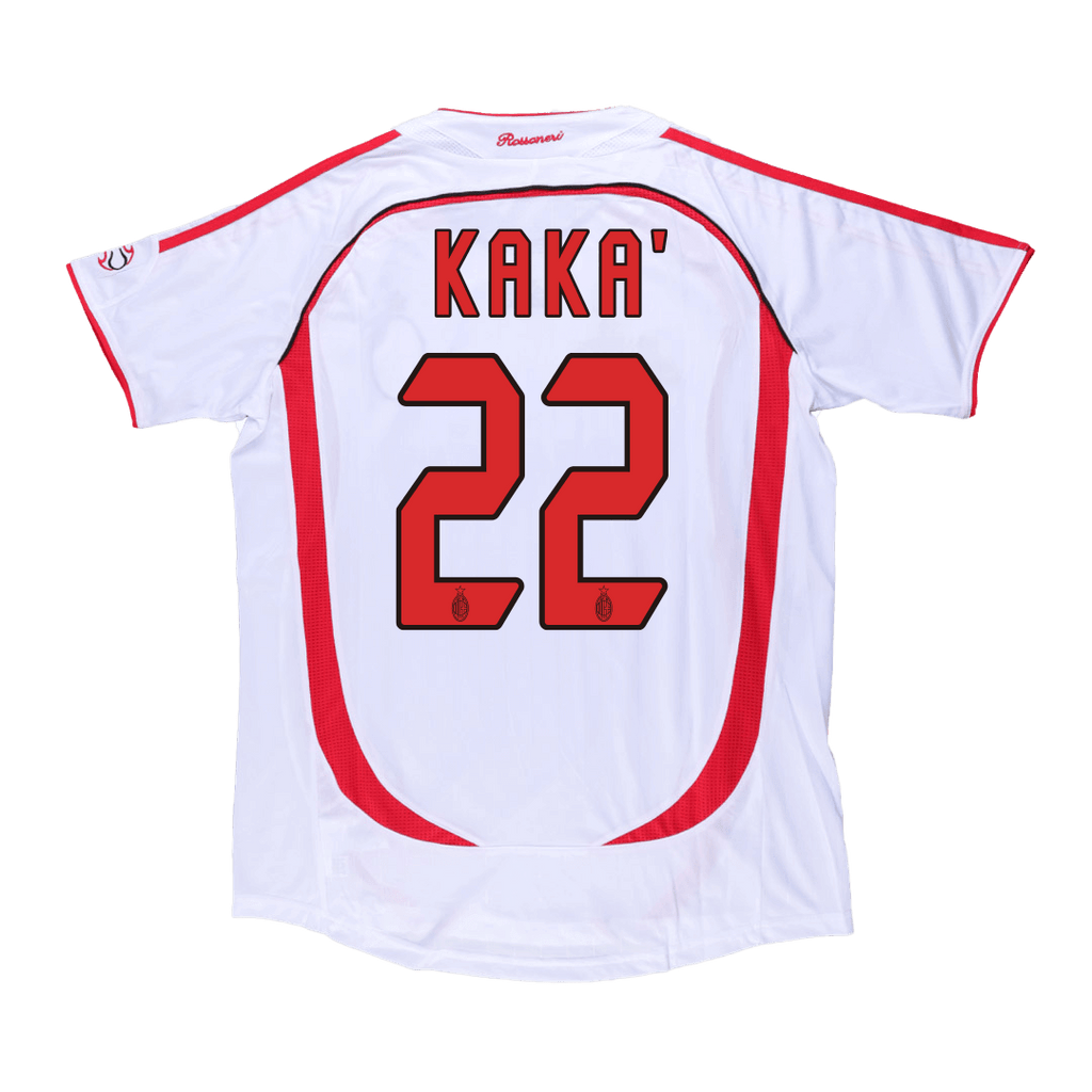 Retro KAKA' #22 2006/07 AC Milan Away  Soccer Jersey - UCL Top Soccer Jerseys Store