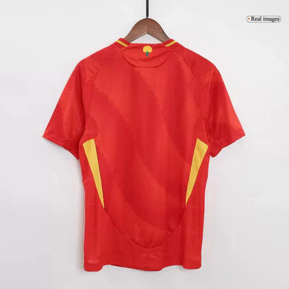 Player Version Spain Home Soccer Jersey Euro 2024 Go Game Wear