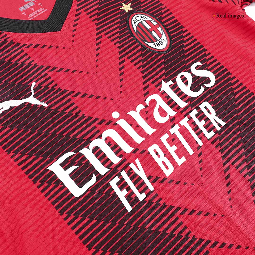 RAFA LE?O #10 AC Milan Home  Soccer Jersey 2023/24 Top Soccer Jerseys Store