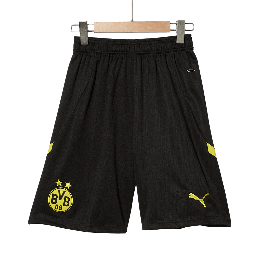 Borussia Dortmund Home Soccer Shorts 2024/25 Top Soccer Jerseys Store