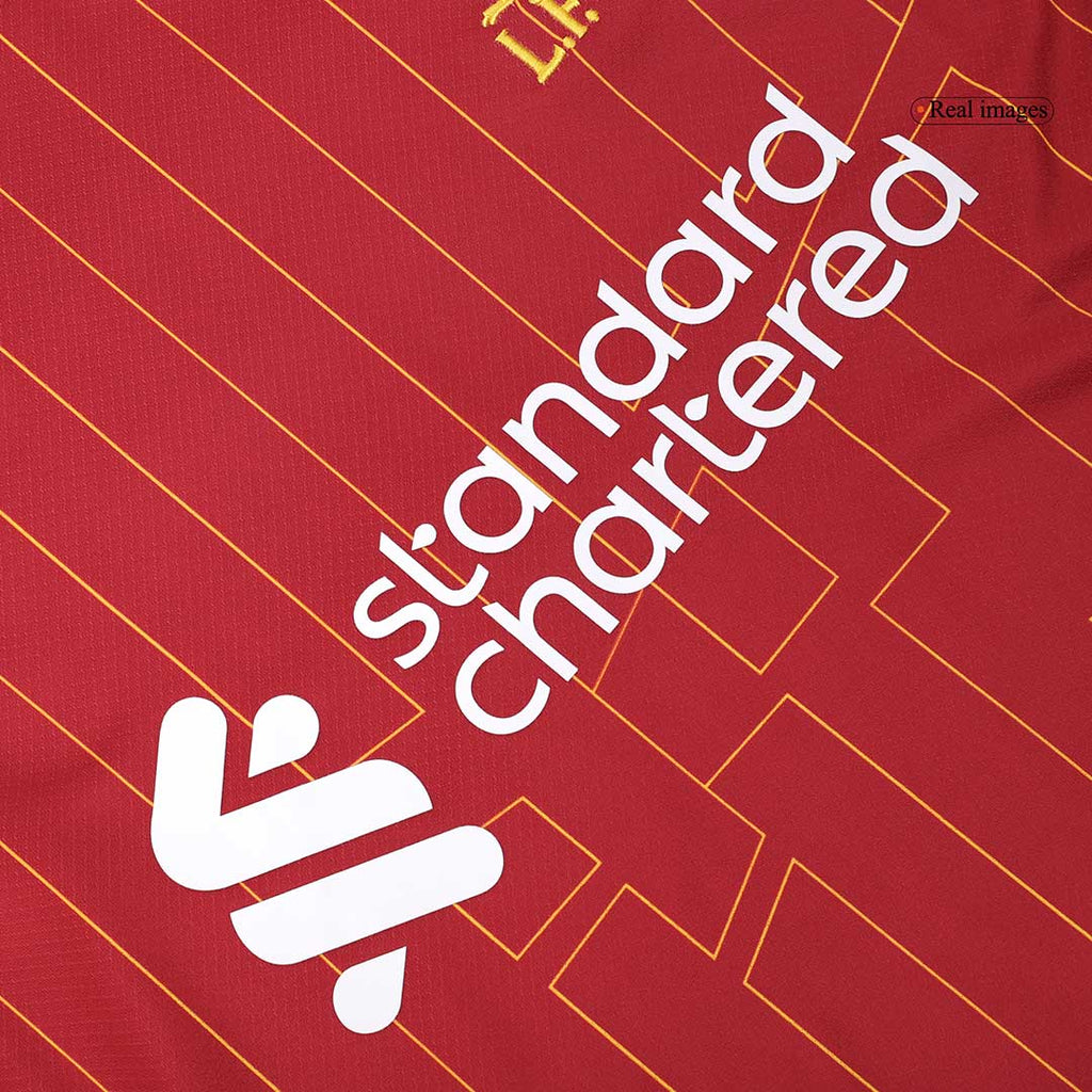 Luis Díaz #7 Liverpool Home  Soccer Jersey 2024/25 Top Soccer Jerseys Store