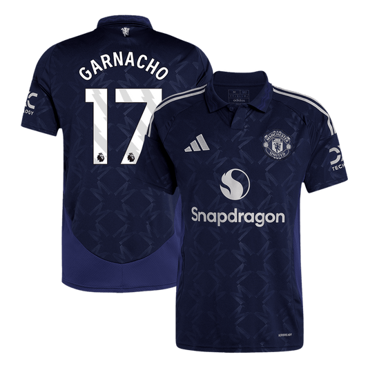 GARNACHO #17 Manchester United Away  Soccer Jersey 2024/25 Top Soccer Jerseys Store