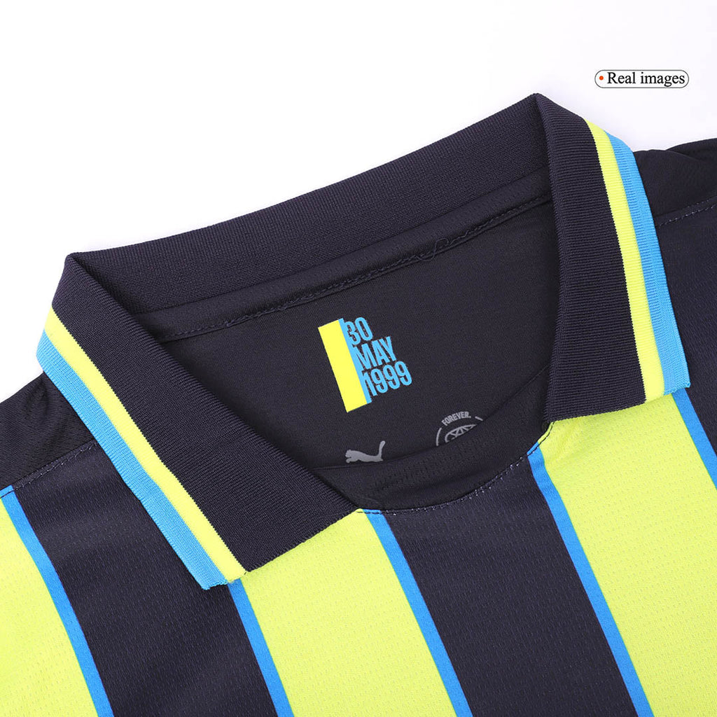 Manchester City Away  Soccer Jersey Kit(Jersey+Shorts+Socks) 2024/25 Top Soccer Jerseys Store