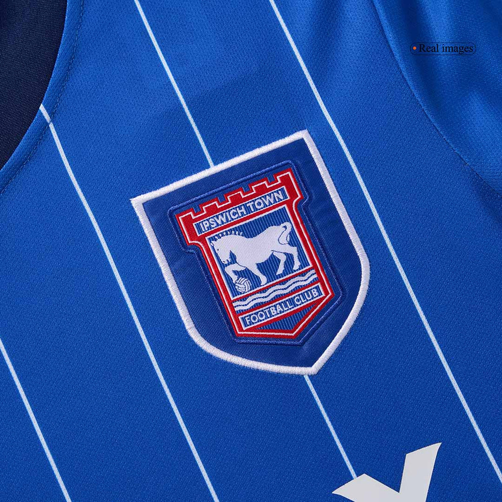Ipswich Town Home  Soccer Jersey 2024/25 Top Soccer Jerseys Store