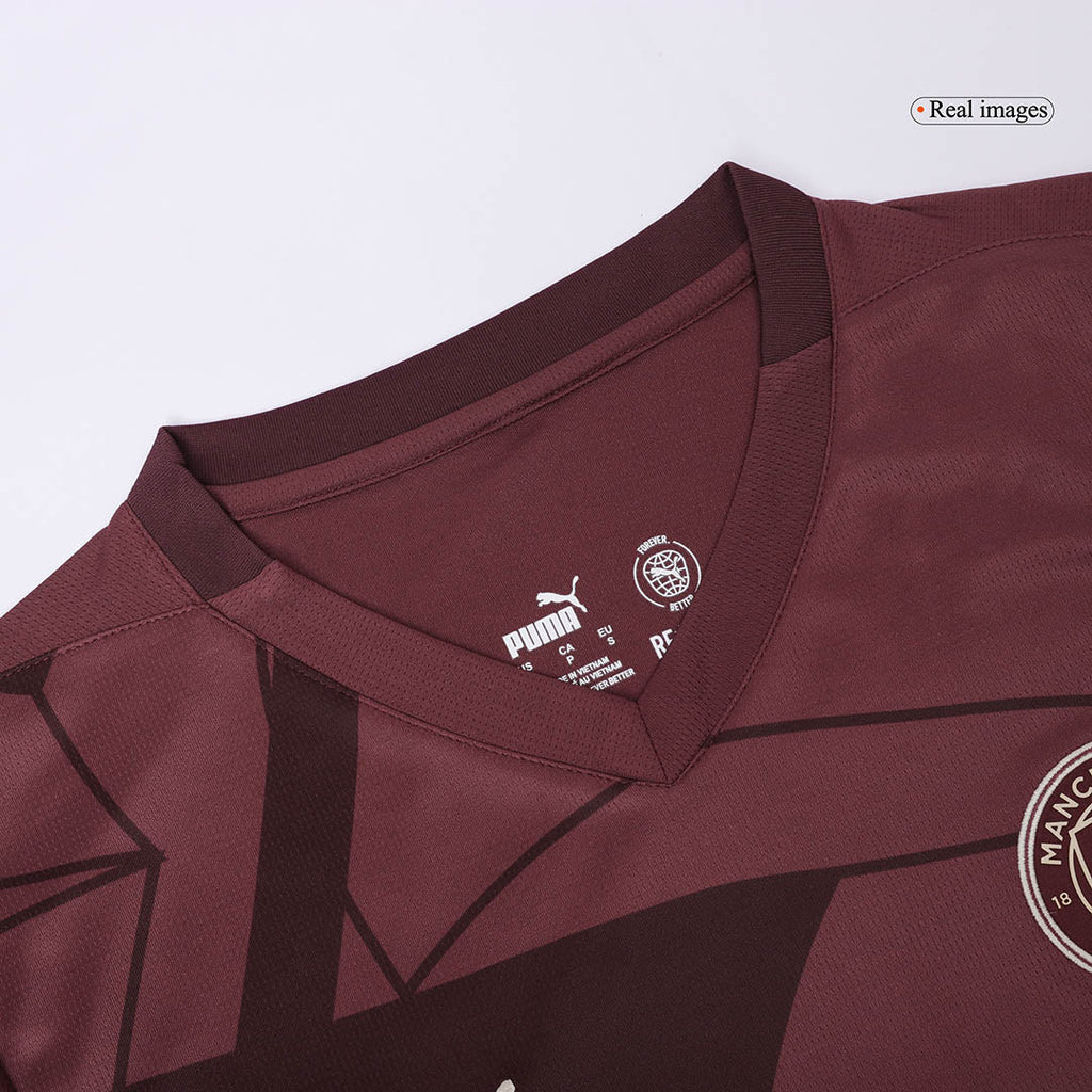 G?NDO?AN #19 Manchester City Third Away  Soccer Jersey 2024/25 Top Soccer Jerseys Store