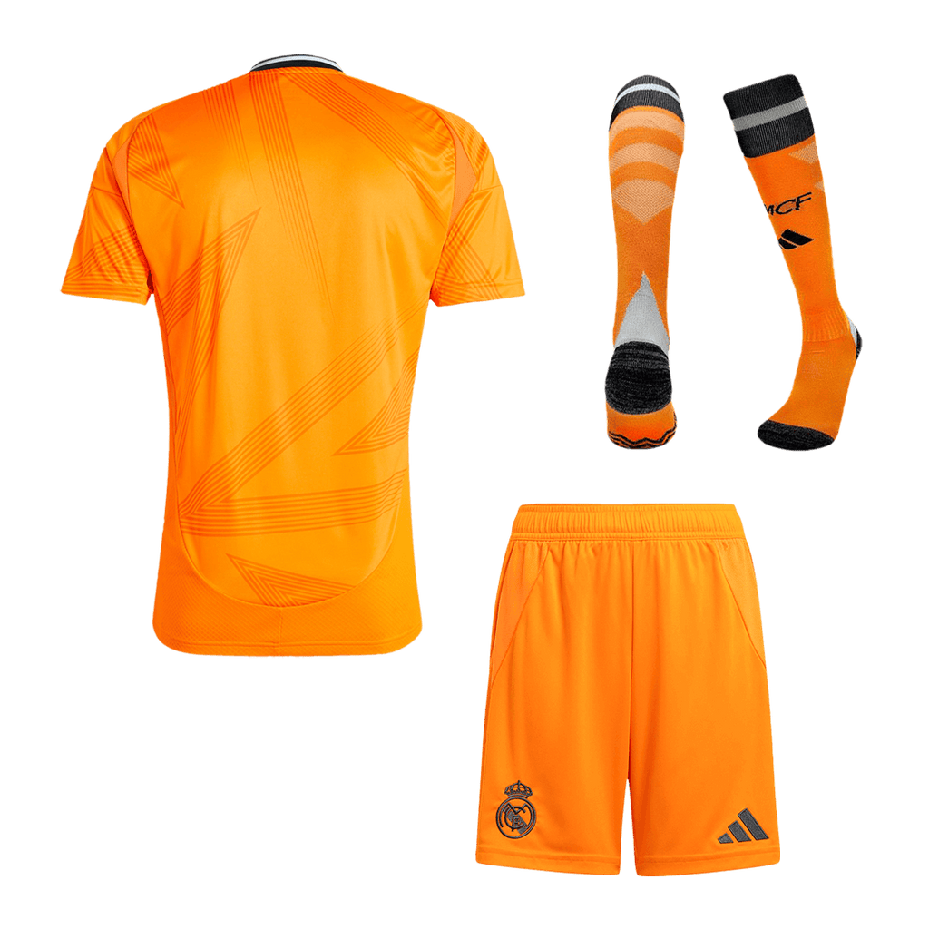 Real Madrid Away  Soccer Jersey Kit(Jersey+Shorts+Socks) 2024/25 Top Soccer Jerseys Store